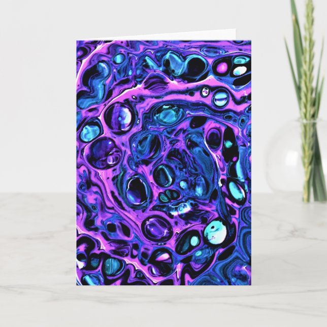 Abstraite Color Study 265, carte (Devant)