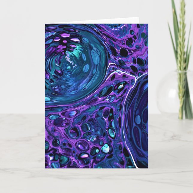 Abstraite Color Study 267, carte (Devant)