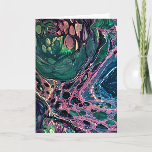 Abstraite Color Study 275, carte (Devant)