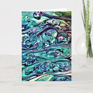 Abstraite Color Study 282, carte