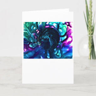 Abstraite Color Study 287, carte