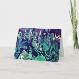 Abstraite Color Study 296, carte