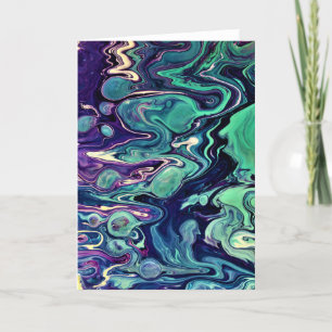 Abstraite Color Study 296, carte