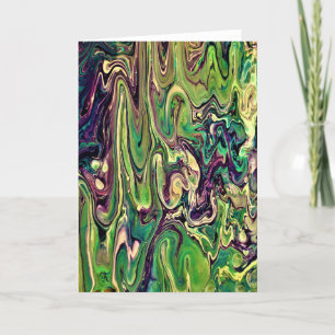 Abstraite Color Study 299, carte