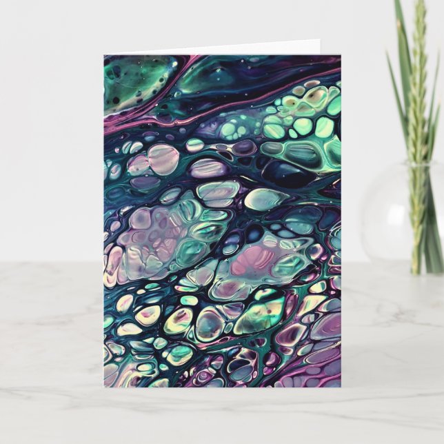 Abstraite Color Study 304, carte (Devant)