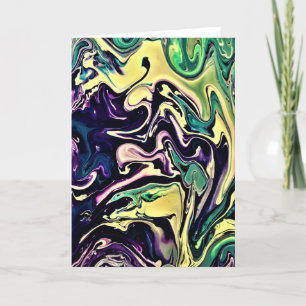 Abstraite Color Study 308, carte