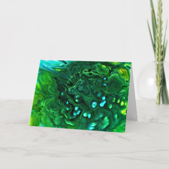 Abstraite Color Study 312, carte (Devant)