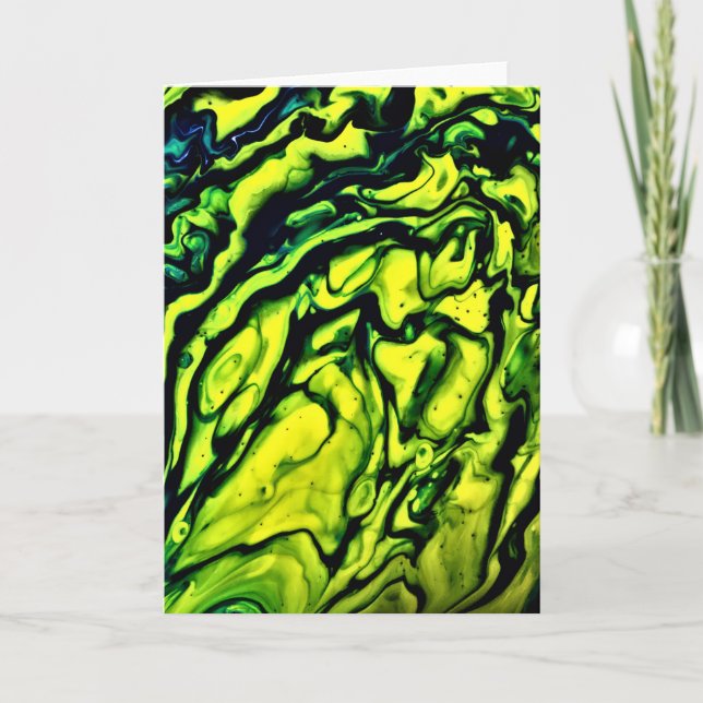 Abstraite Color Study 316, carte (Devant)