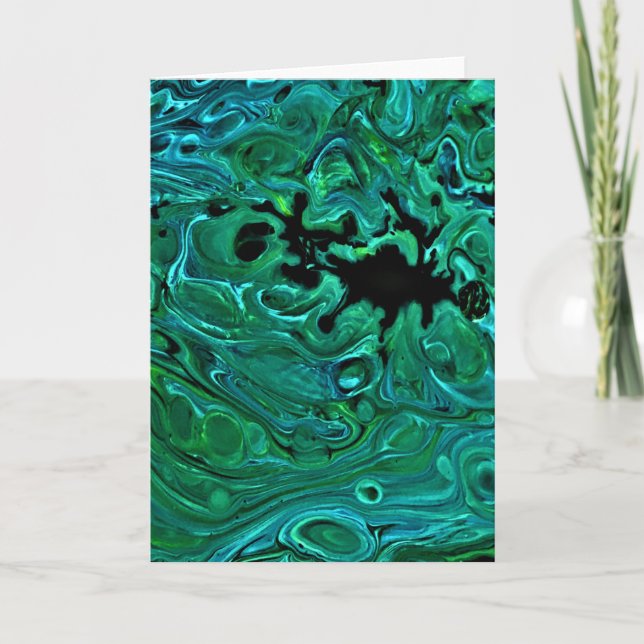 Abstraite Color Study 321, carte (Devant)