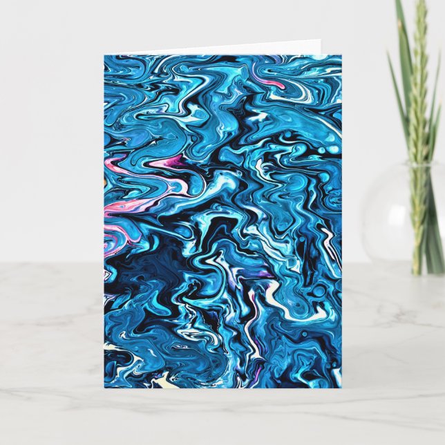 Abstraite Color Study 348, carte (Devant)