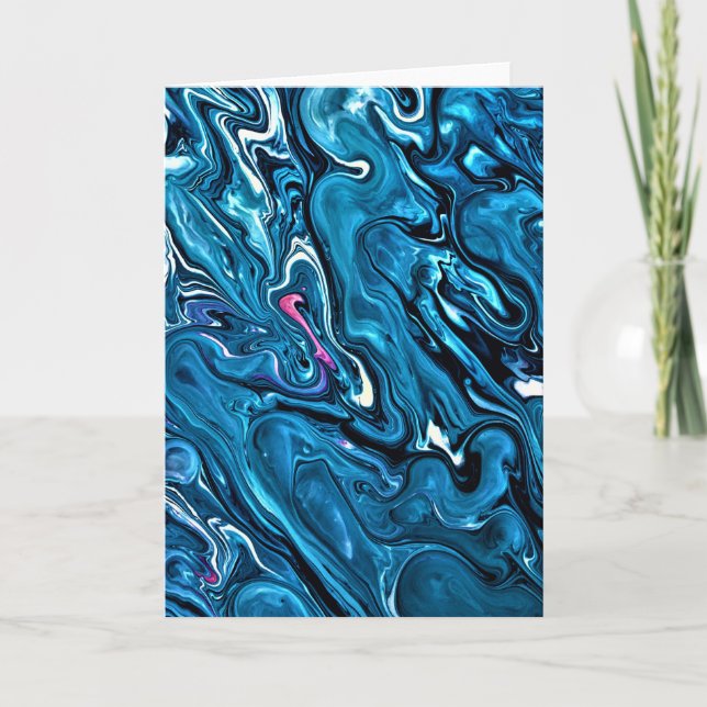Abstraite Color Study 352, carte (Devant)