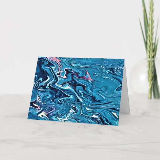 Abstraite Color Study 353, carte (Devant)