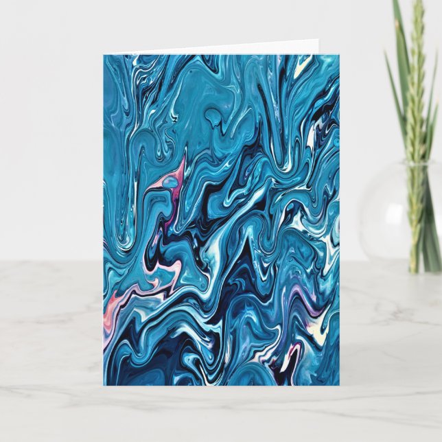 Abstraite Color Study 353, carte (Devant)