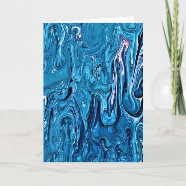 Abstraite Color Study 358, carte (Devant)
