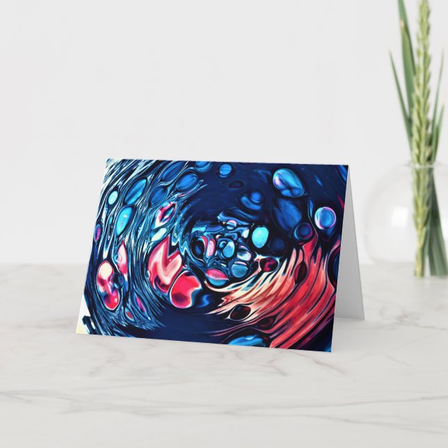 Abstraite Color Study 365, carte (Devant)