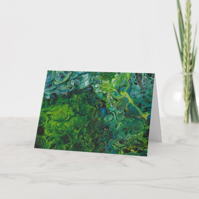 Abstraite Color Study 367, carte (Devant)