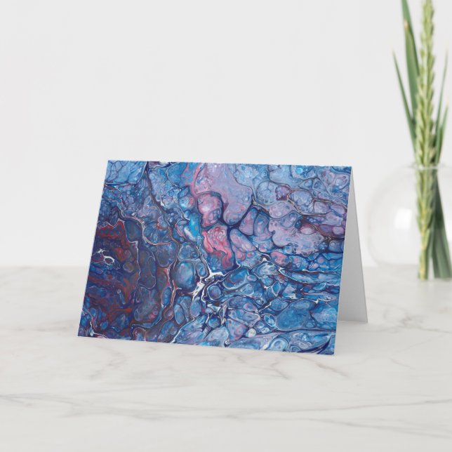 Abstraite Color Study 368, carte (Devant)