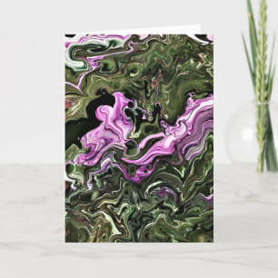Abstraite Color Study 370, carte