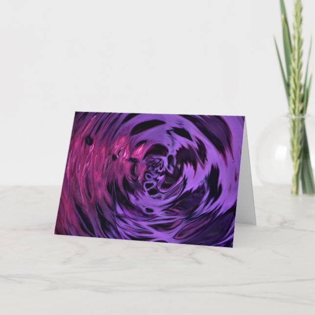 Abstraite Color Study 374, carte (Devant)