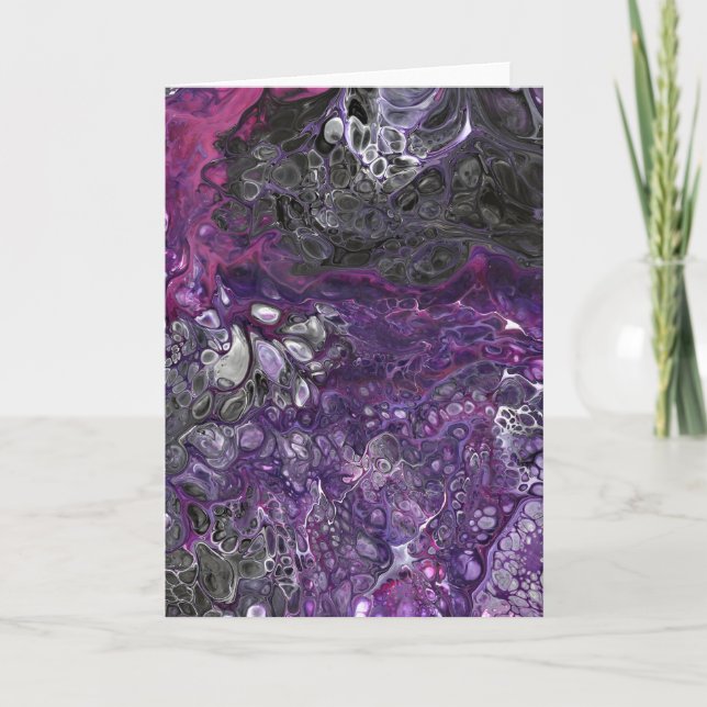Abstraite Color Study 376, carte (Devant)