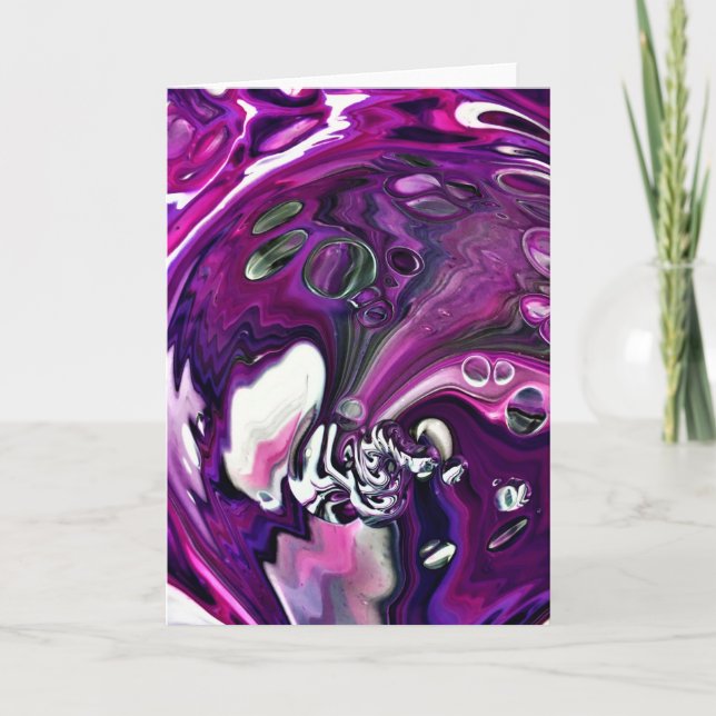 Abstraite Color Study 380, carte (Devant)
