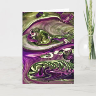 Abstraite Color Study 387, carte