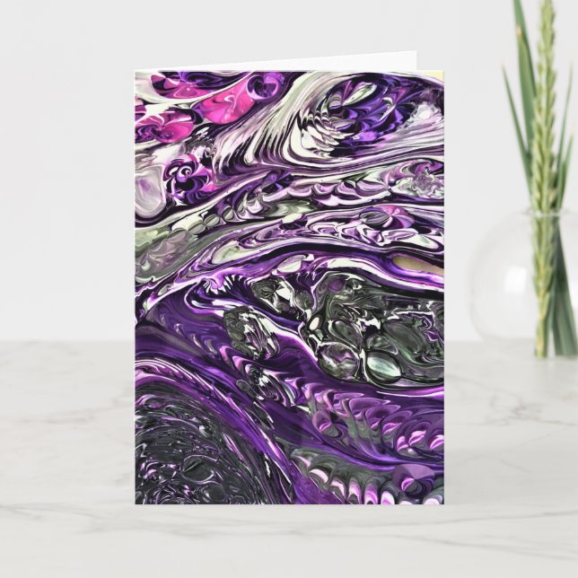 Abstraite Color Study 388, carte (Devant)