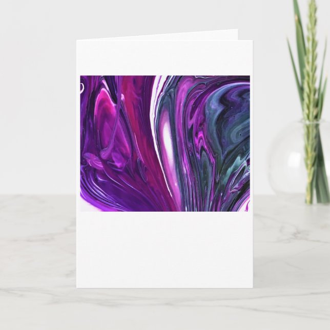 Abstraite Color Study 397, carte (Devant)