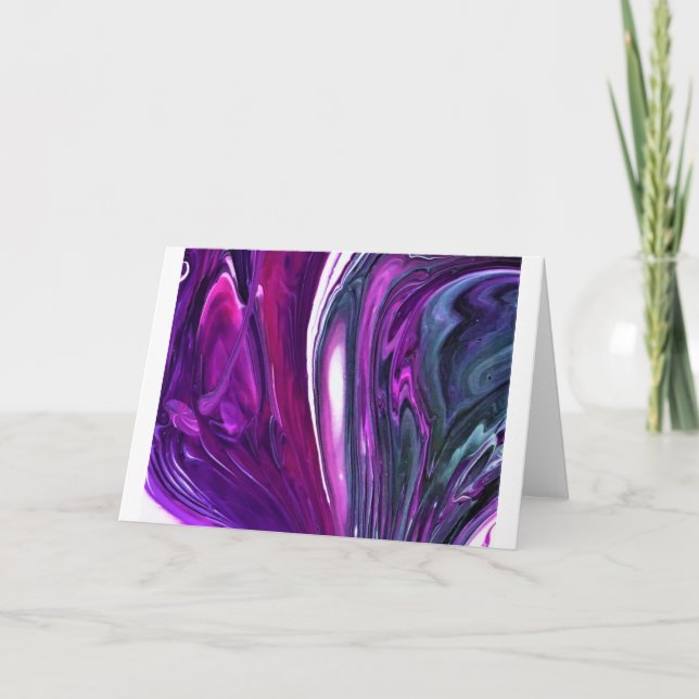 Abstraite Color Study 397, carte (Devant)