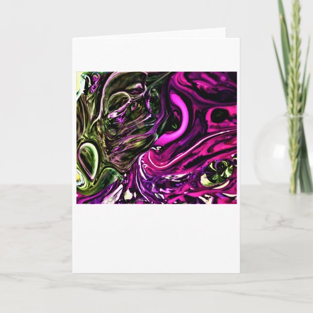 Abstraite Color Study 399, carte (Devant)