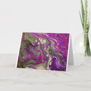 Abstraite Color Study 402, carte