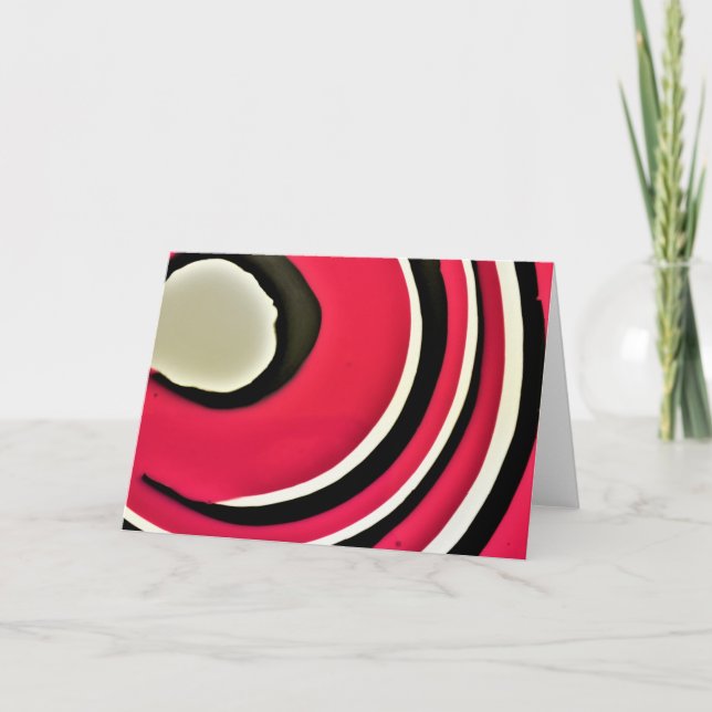 Abstraite Color Study 429, carte (Devant)