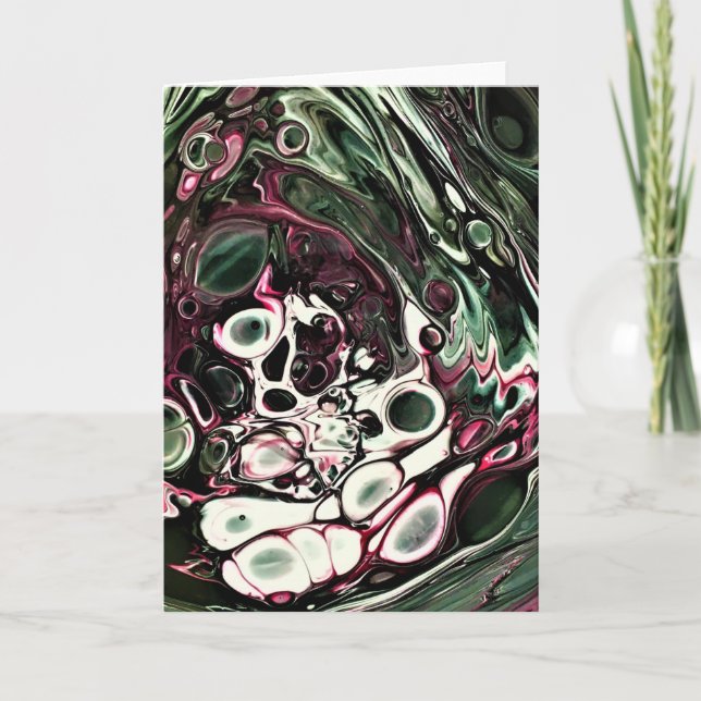 Abstraite Color Study 438, carte (Devant)