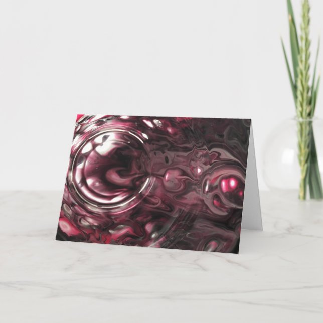 Abstraite Color Study 443, carte (Devant)