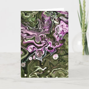 Abstraite Color Study 444, carte