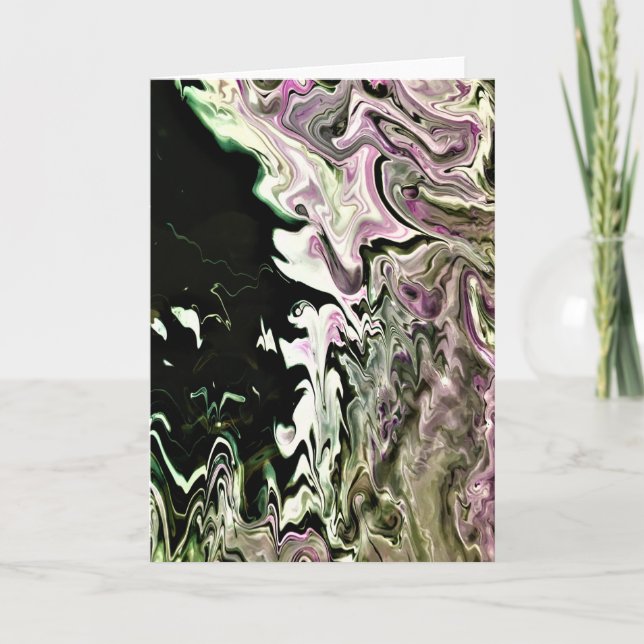 Abstraite Color Study 471, carte (Devant)