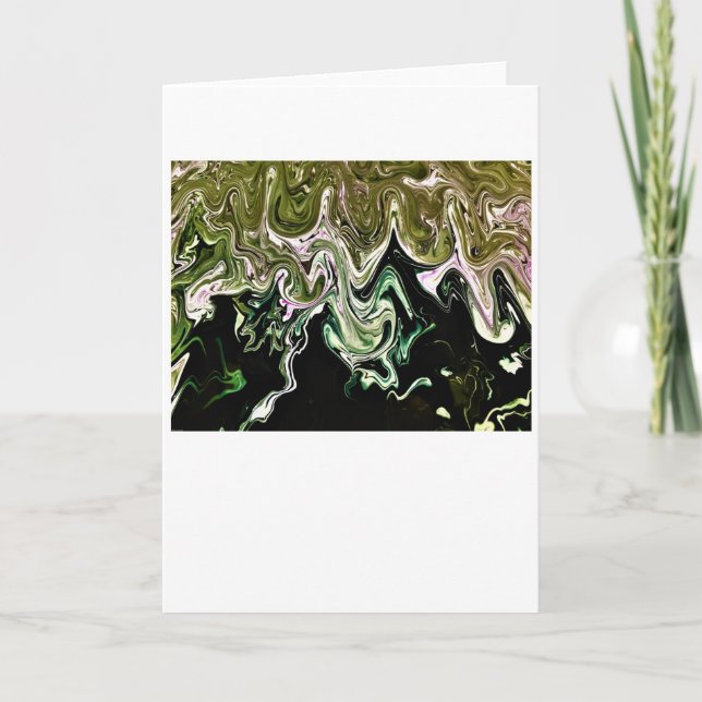 Abstraite Color Study 498, carte (Devant)