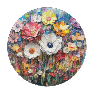 Abstraite planche à découper