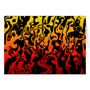 Abstraite spirale de lave