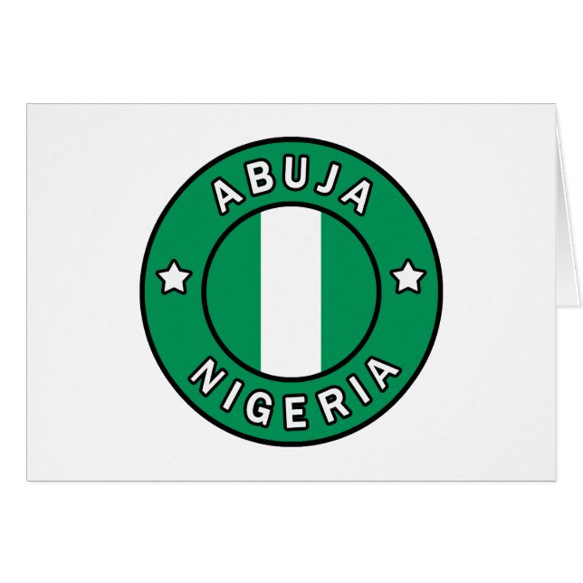 Abuja Nigeria (Devant horizontal)