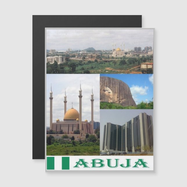 Abuja - Nigeria - Mosaic - (Devant / Derrière)