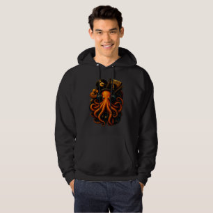 Abyss Kraken – Octopus Steampunk Lumineux Sweat à