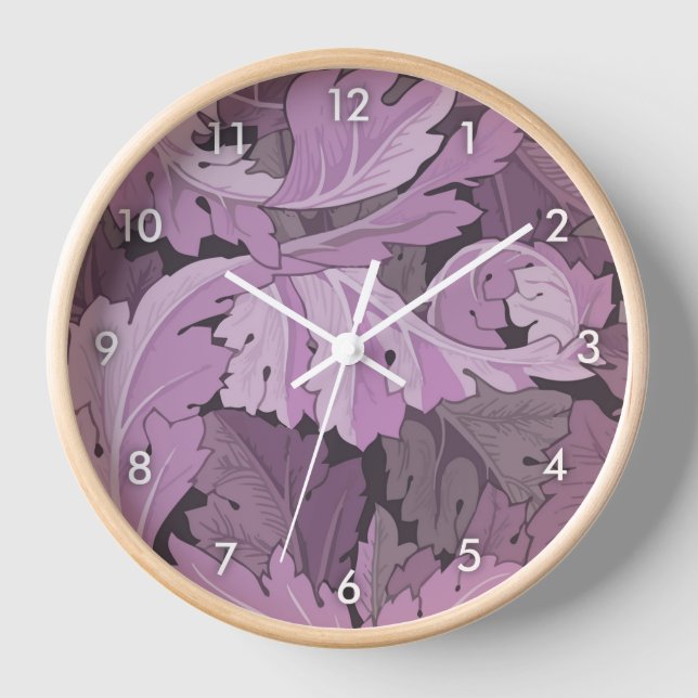 Acanthe, Horloge de William Morris (Recto)