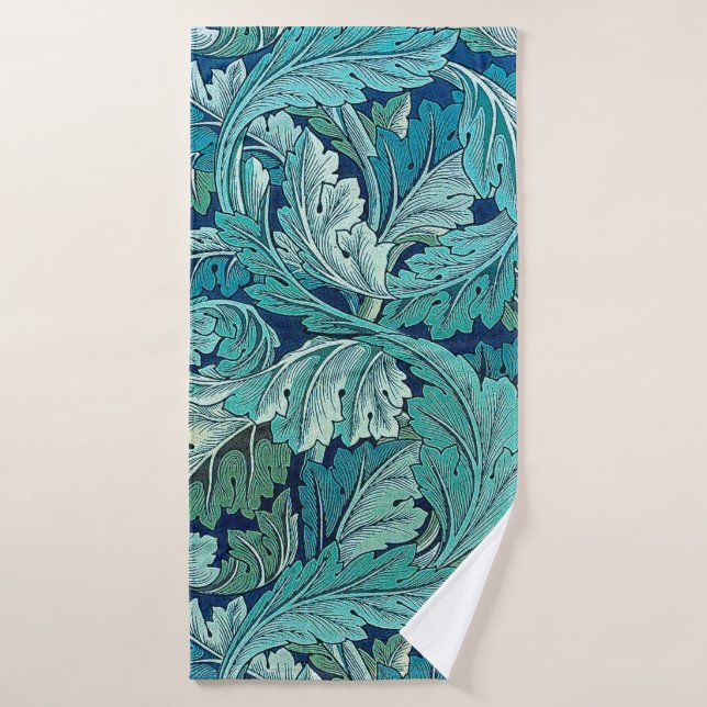 Acanthus Green, William Morris (Serviette de bain)