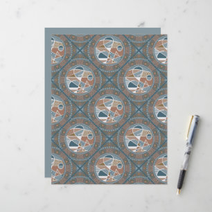 Accent Abstrait Dot Mandala Diamond Tile Scrapbook