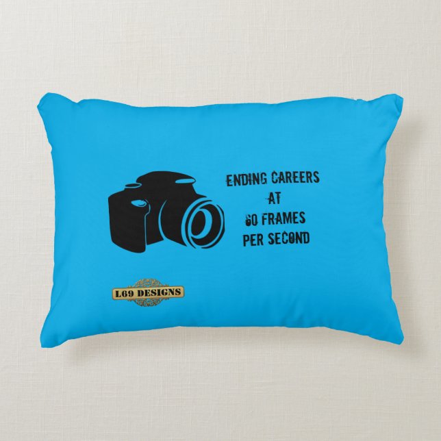 Accent coussin "fin de carrière 60 images par seco (Devant)