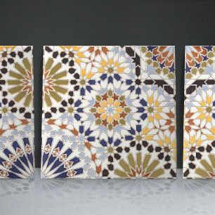 Accent de décoration de maison en carreau marocain