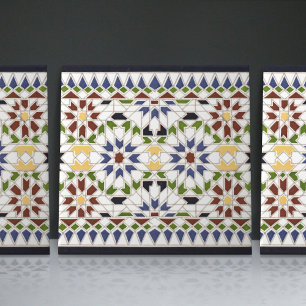 Accent de décoration de maison en carreau marocain