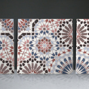 Accent de décoration intérieure en carreau marocai