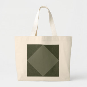 Accent de diamant vert de mousse - Sac fourre-tout